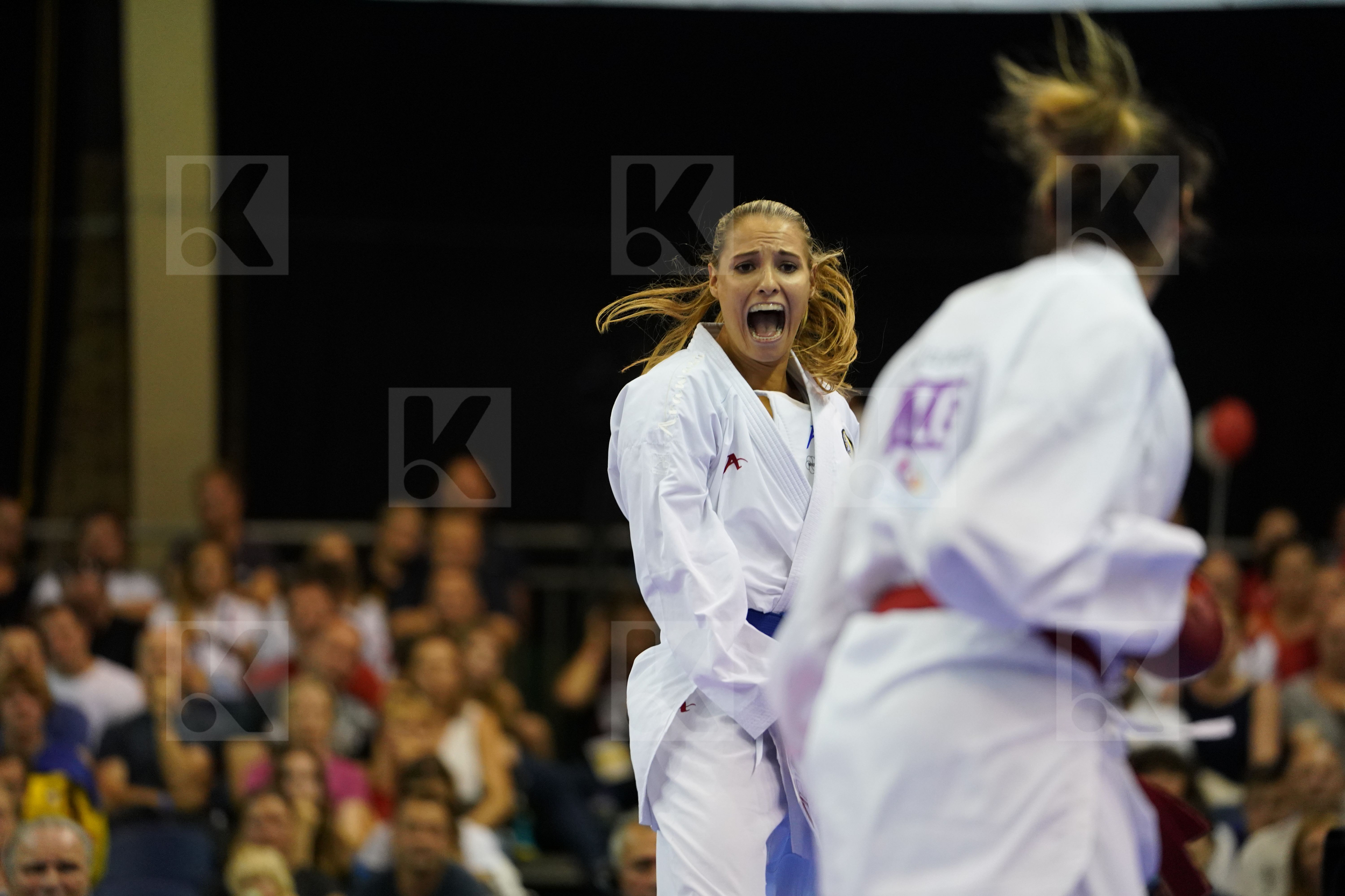 Algeria Austria Buchinger Alisa Female Kumite -68kg Gold match Matoub Lamya